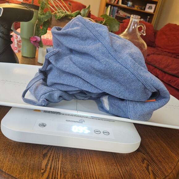 Nike Cropped Hoodie Womens Small Blue Fleece Training Pullover - Picture 7 of 8